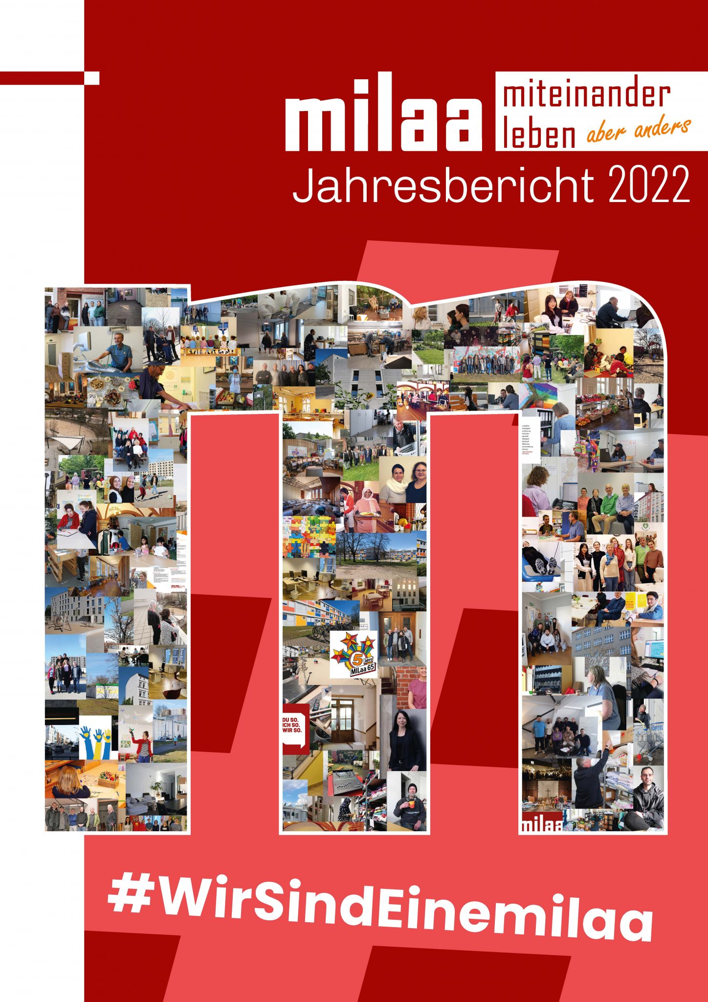 Der Milaa Jahresbericht 2022 Ist Da Miteinander Leben Aber Anders Der Milaa Jahresbericht 2022 Ist Da Miteinander Leben Aber Anders