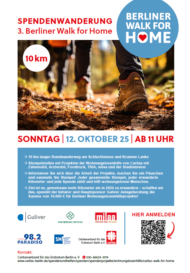 Poster des Walk for Home