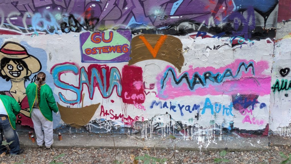 Graffiti der GU Osteweg