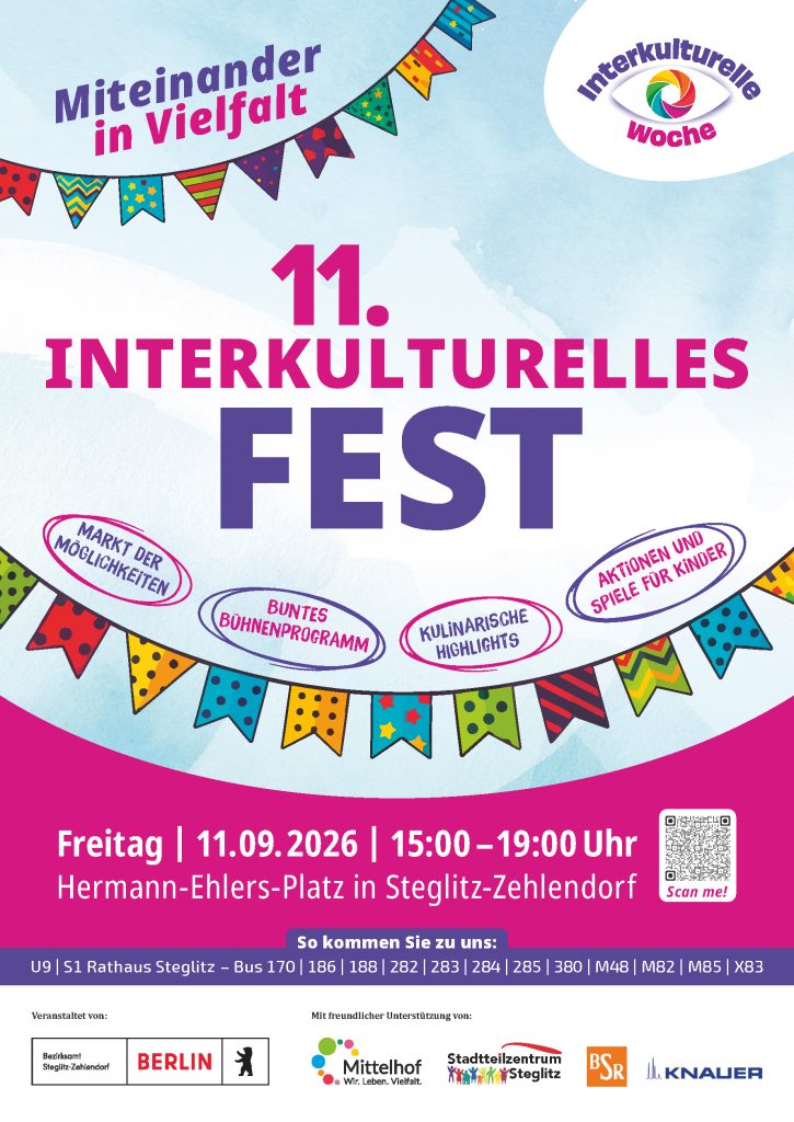 Flyer für das Interkulturelle Fest 
