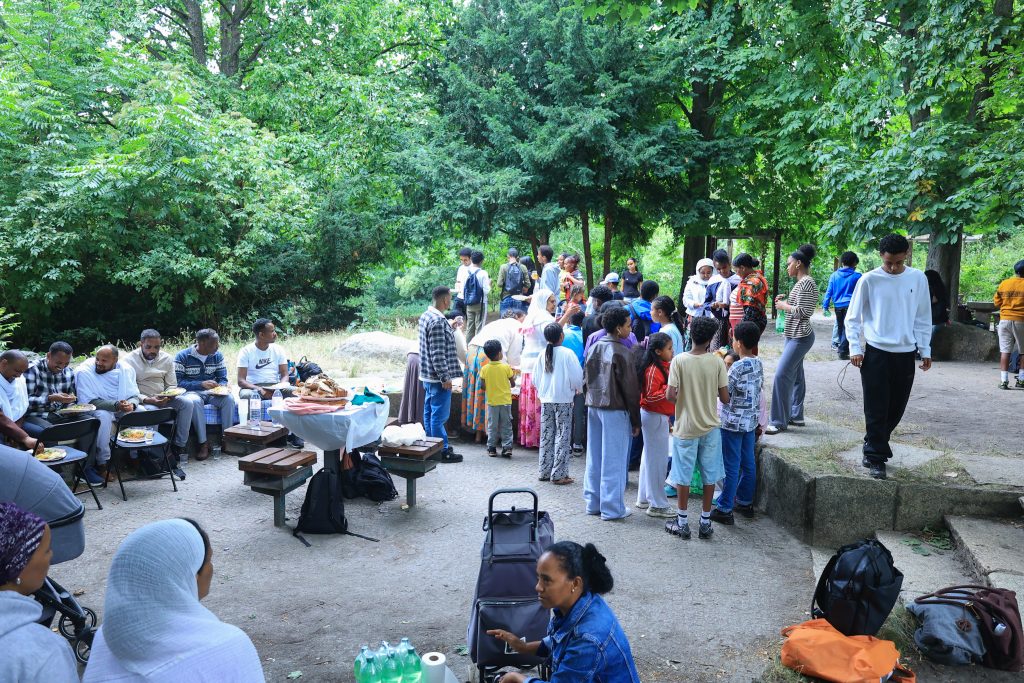Das Sommerfest der eritreischen Jugendlichen mit ihren Familien 