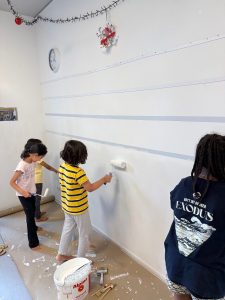 Umgestaltung des Kinderraums 